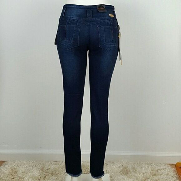 Women's Skinny jeans Butt Lifting  Combined design - Picture 1 of 4